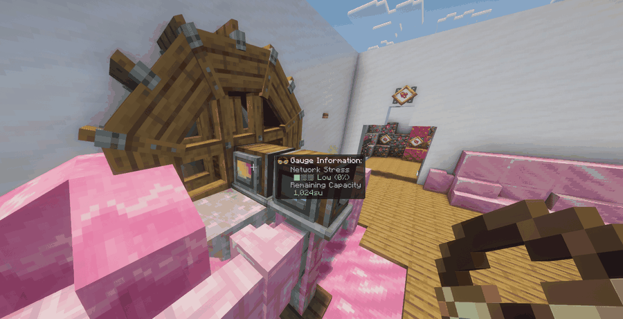 Water wheels on molten candy